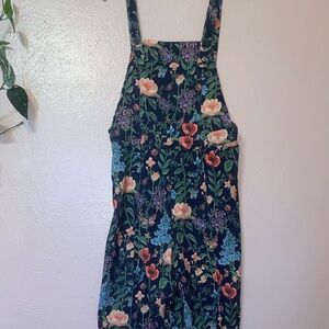 Cider Black Floral Jumpsuit